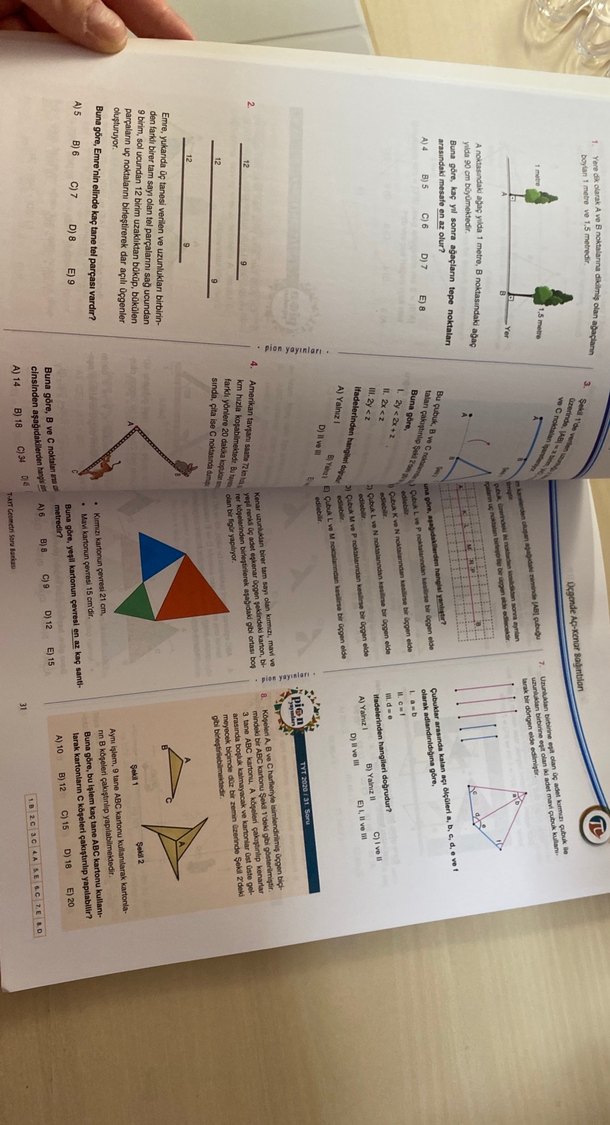 TYT-AYT Geometri Soru Bankası - PİYON - Görsel 2