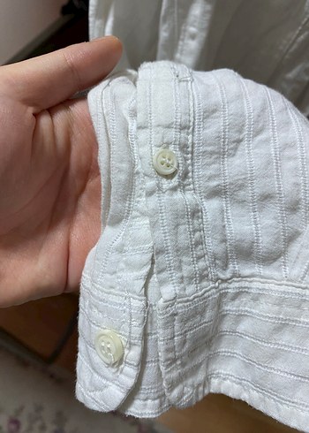 Colins Pamuklu Beyaz Gömlek - Görsel 3