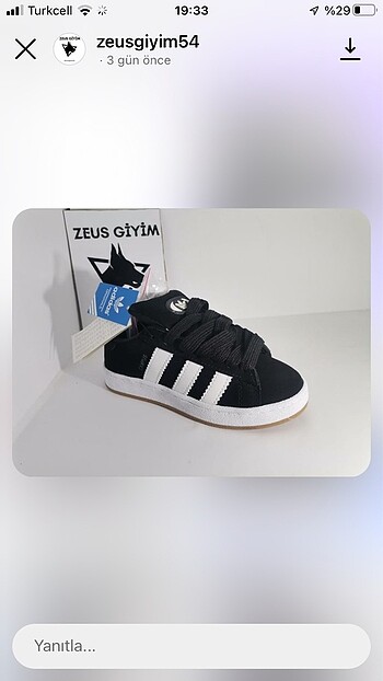 Adidas Campus Sneaker Ayakkabı
