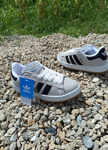 39 Beden gri Renk Adidas Campus Sneaker Ayakkabı