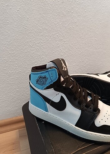 40 Beden mavi Renk Nike Air Jordan Sneaker Ayakkabı