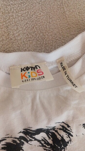 Koton Kids Ataturk baskili bady