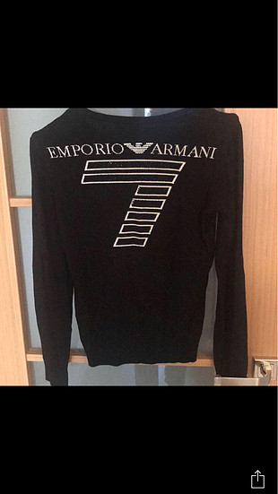 Emporio armani siyah kazak
