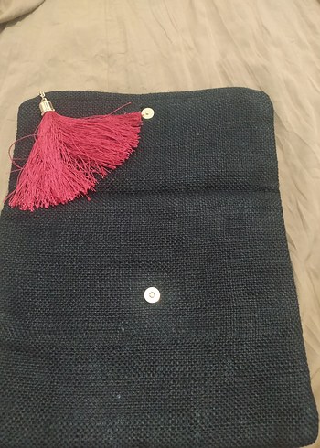 Gri Kamuflaj Desenli Fermuarlı Kadın Clutch - Görsel 4