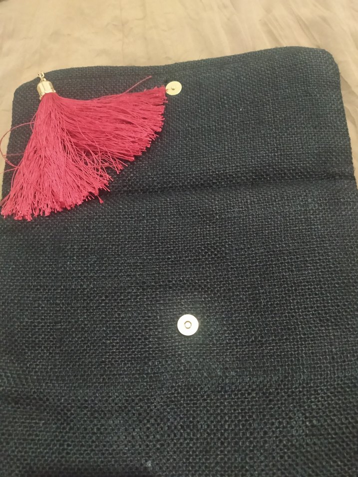 Gri Kamuflaj Desenli Fermuarlı Kadın Clutch - Görsel 5