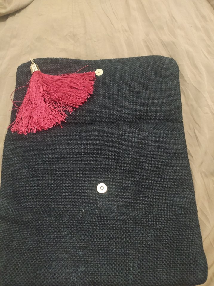 Gri Kamuflaj Desenli Fermuarlı Kadın Clutch - Görsel 4