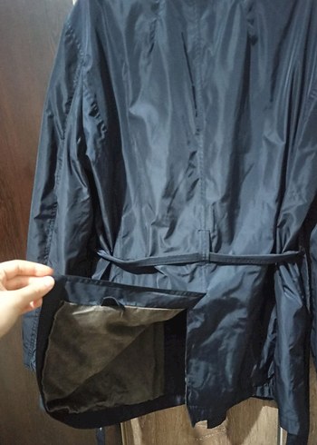 Erkek Midi Trençkot Kemerli - Görsel 8