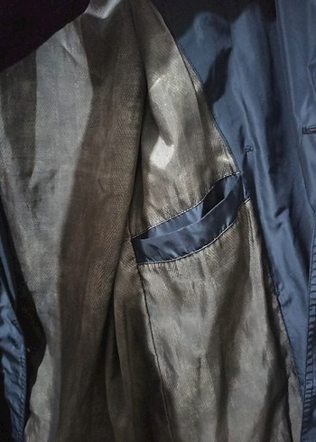 Erkek Midi Trençkot Kemerli - Görsel 9