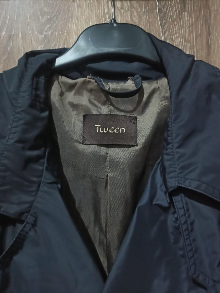 Erkek  Midi Trençkot Kemerli - Görsel 2