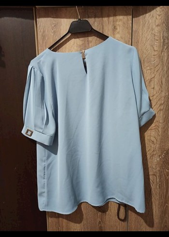 Mavi Salaş  Kadın Bluz - Görsel 2