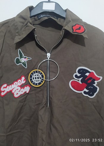 Zara Kadın Gömlek/Bluz - Görsel 2