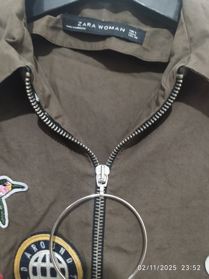 Zara Kadın Gömlek/Bluz - Görsel 3