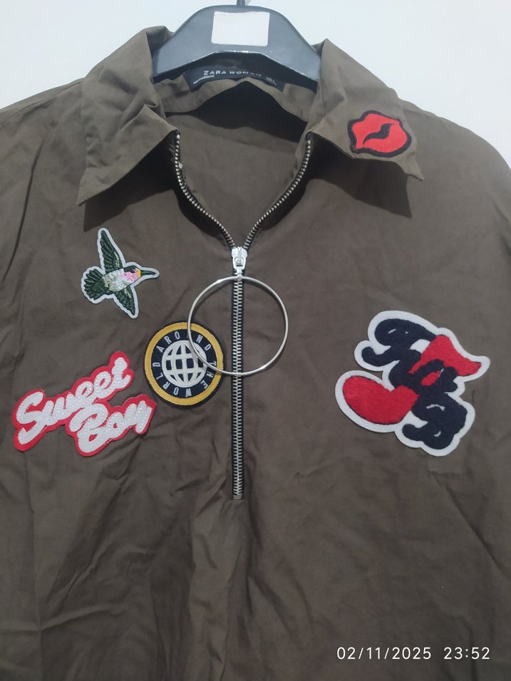 Zara Kadın Gömlek/Bluz - Görsel 2