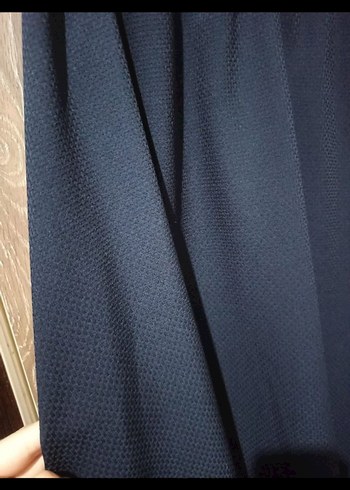 Kadın Lacivert Uzun Salaş Etek - Görsel 3