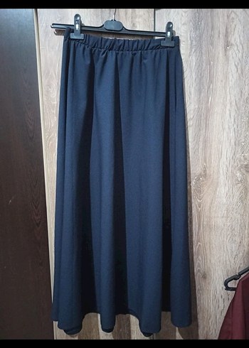 Kadın Lacivert Uzun Salaş Etek - Görsel 2