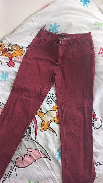 Twist bordo pantolon