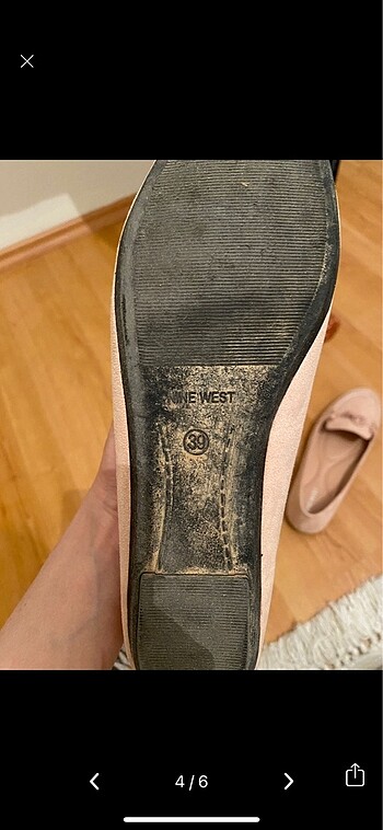 38 Beden pembe Renk Nine west ayakkabı