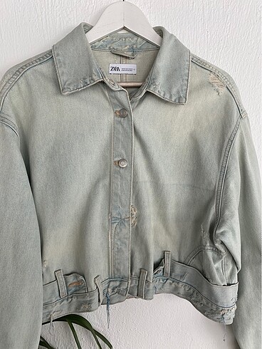 s Beden Zara Kot Ceket / Denim Ceket