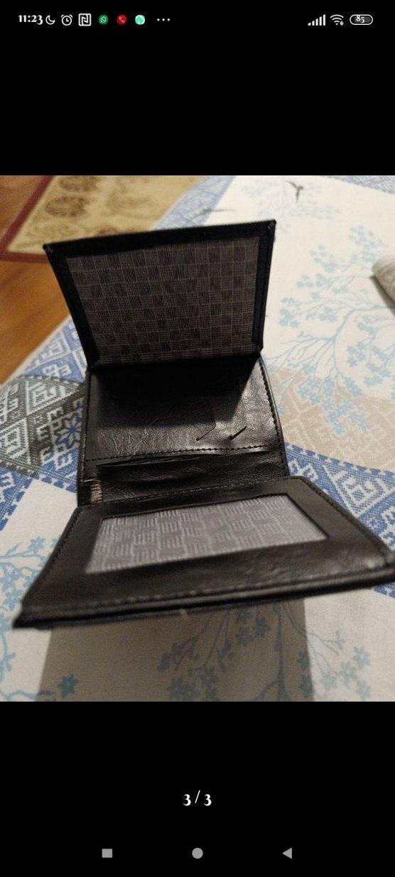 Kahverengi Deri Erkek Cüzdanı - Türk Kara Kuvvetleri İşaretli - Görsel 2