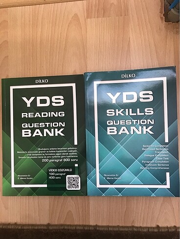 Yds dilko yayınları reading ve skills kitabı