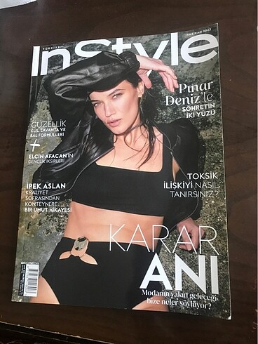 İnstyle dergisi haziran 2023 sayısı pınar deniz