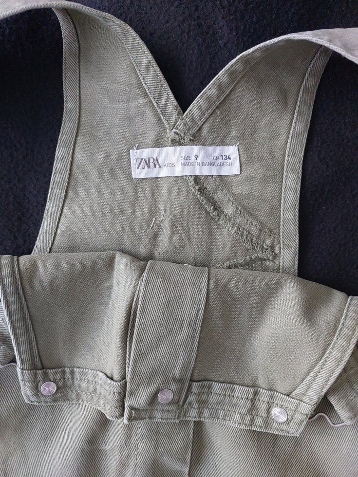 Kadın Düğmeli denim elbise - Görsel 4