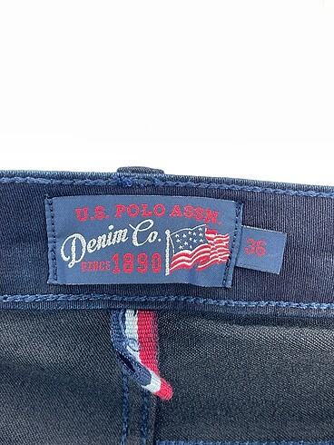 36 Beden lacivert Renk U.S Polo Assn. Jean / Kot %70 İndirimli.