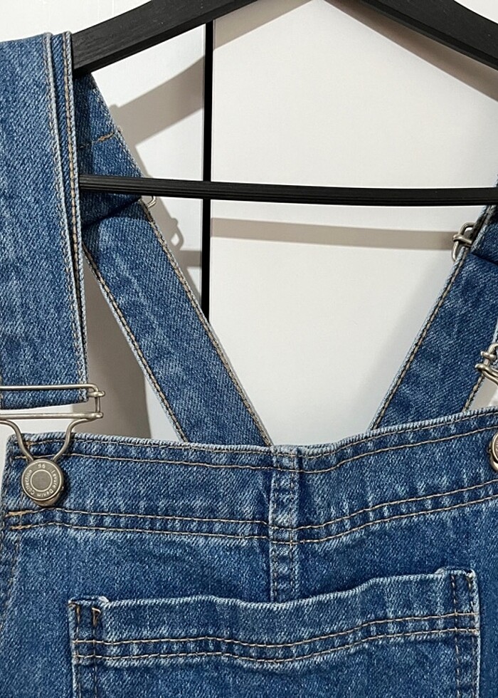 Kısa elbise kot - Görsel 2