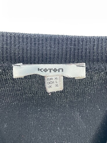 xl Beden siyah Renk Koton Bluz %70 İndirimli.