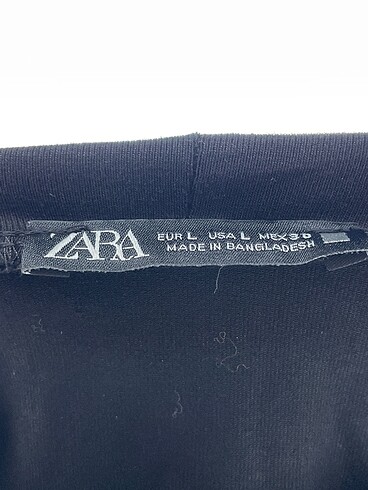 l Beden siyah Renk Zara Bluz %70 İndirimli.