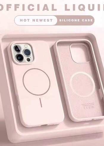 Düğmeli Pastel Pembe Telefon Kılıfı