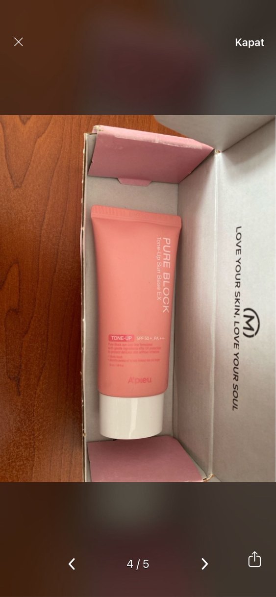 Missha güneş kremi - Görsel 3