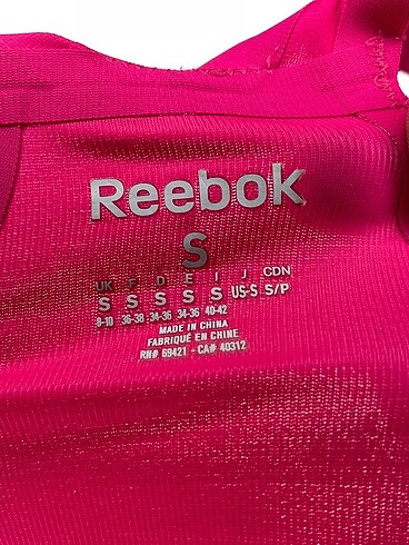 s Beden pembe Renk Reebok Askılı %70 İndirimli.