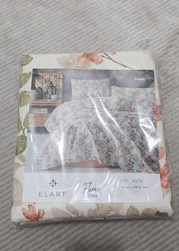 Pastel Çiçek Desenli Pike - Görsel 2