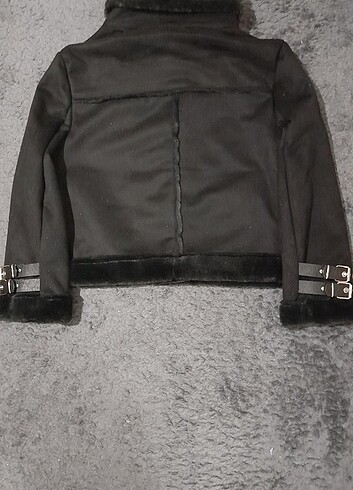 38 Beden siyah Renk Biker ceket 