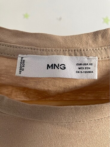 xs Beden Mango Tshirt