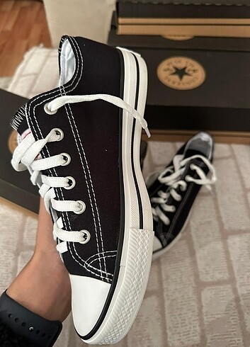 39 Beden siyah Renk Converse All Star