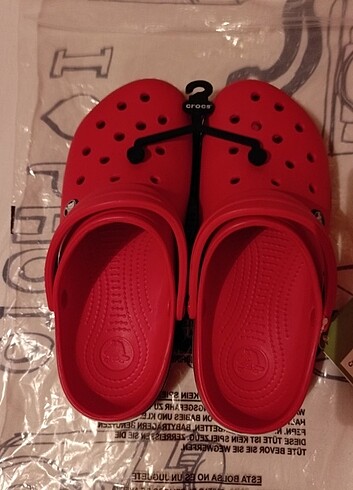 39 Beden Crocs Bayaband Clog Kırmızı