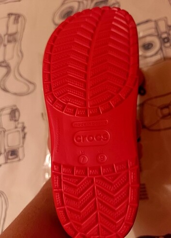39 Beden kırmızı Renk Crocs Bayaband Clog Kırmızı