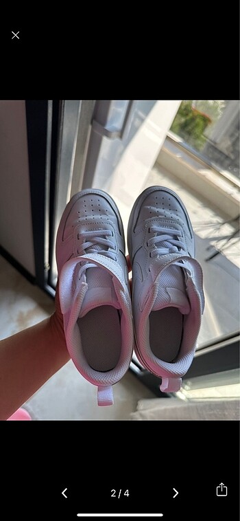 Nike Oğlum iki defa giydi küçük geliyor Almanya?dan almıştım