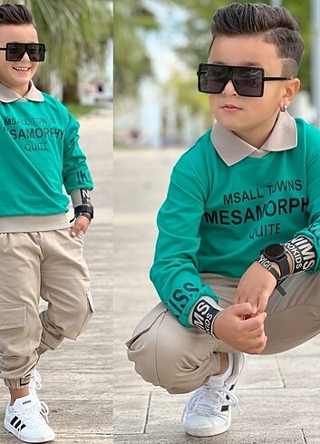Diğer #erkek #çocuk #gabardin #pantolon #sweat #takım 4-5yaş