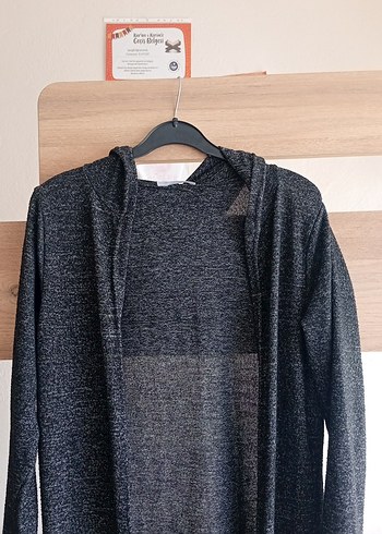 Gri Uzun Örgü Kadın Elbise - Görsel 2