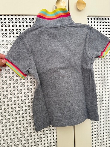 24-36 Ay Beden gri Renk Fred perry tişört