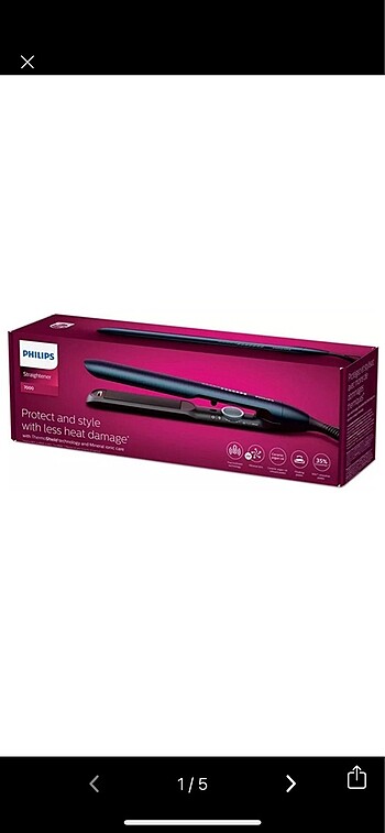 Philips 7000 serisi saç düzleştirici