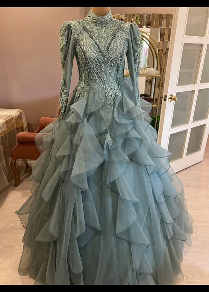 Nişan kına abiyesi - Görsel 2