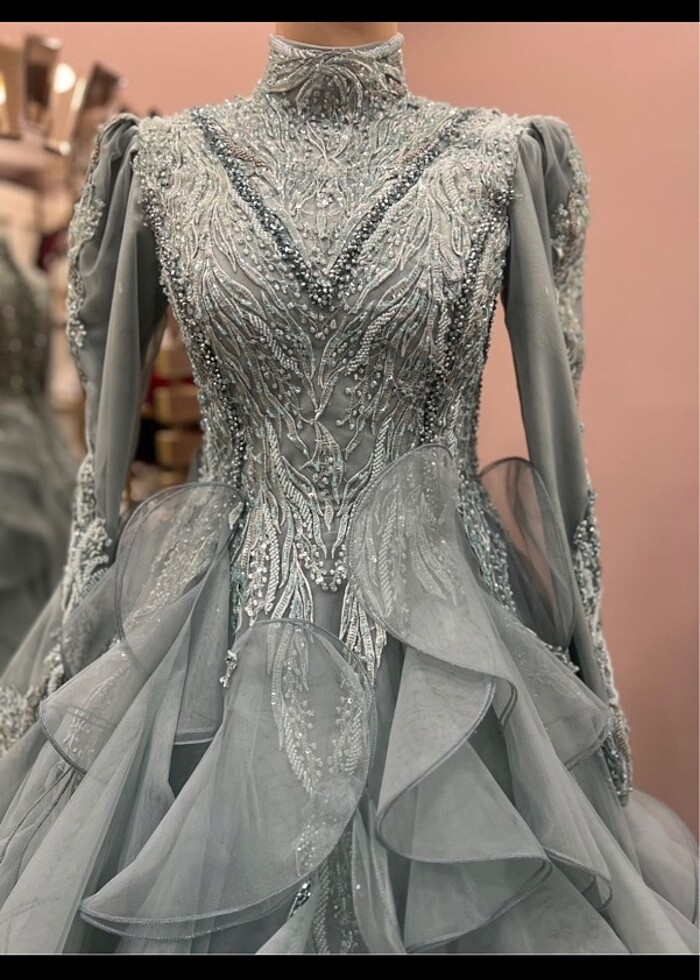 Nişan kına abiyesi - Görsel 3