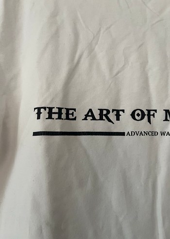 Beyaz Erkek Baskılı Kısa Kollu Tişört - Görsel 2