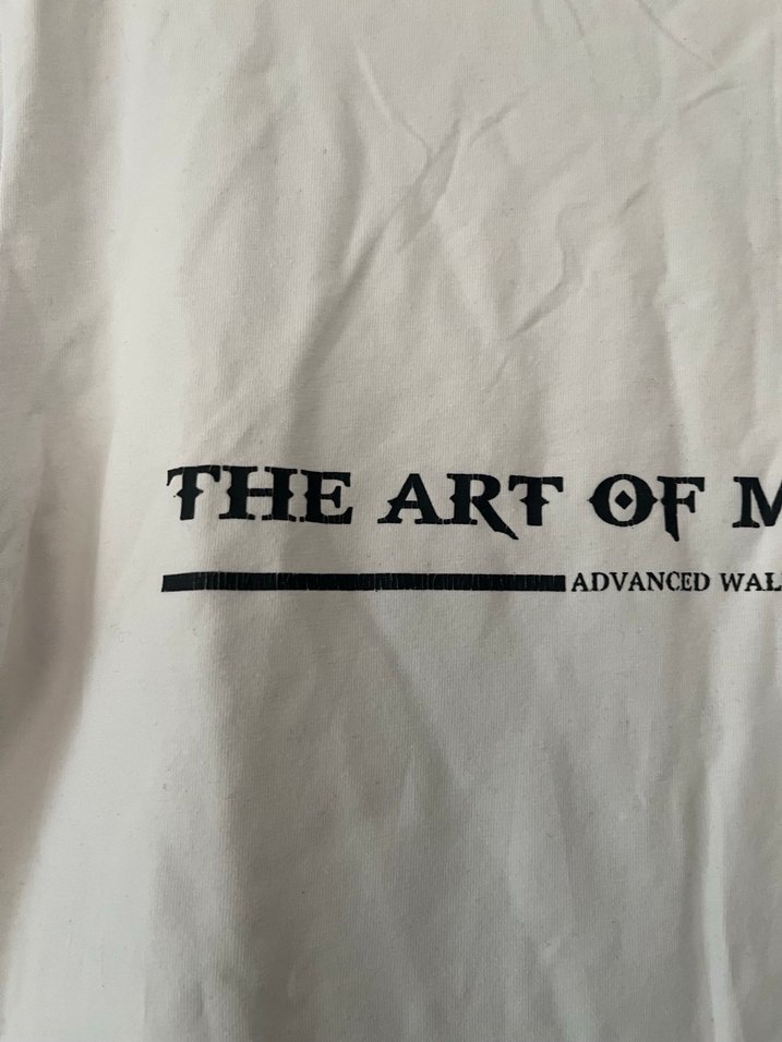 Beyaz Erkek Baskılı Kısa Kollu Tişört - Görsel 2