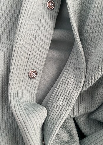 Yeşil Uzun Kollu Erkek Gömlek - Görsel 10