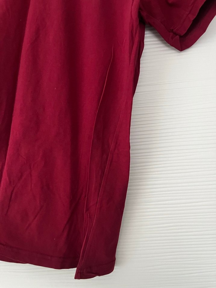 Bordo Erkek Tshirt - Görsel 2